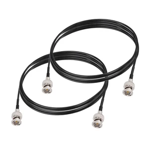 3G/6G SDI Cable 6ft 75 Ohm BNC Jumper RG179 Thin Coaxial Cable for Camera Monitor Switcher,Support HD-SDI/3G-SDI/4K/8K Video Camera Wire (Black,2-Pack) 3G/6G SDI Cable 6ft 75 Ohm BNC Jumper RG179 Thin Coaxial Cable for Camera Monitor Switcher,Support HD-SDI/3G-SDI/4K/8K Video Camera Wire (Black,2-Pack)