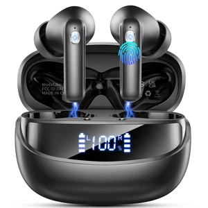 2026 Wireless Earbuds 5.4, Bluetooth Headphones HiFi Stereo, 50H Playtime In-Ear Headphones with 4 ENC Noise Cancelling Mics, IP7 Waterproof Wireless Headphones, Earbuds for iOS/Android, LED Display 2026 Wireless Earbuds 5.4, Bluetooth Headphones HiFi Stereo, 50H Playtime In-Ear Headphones with 4 ENC Noise Cancelling Mics, IP7 Waterproof Wireless Headphones, Earbuds for iOS/Android, LED Display
