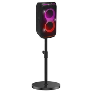 Floor Speaker Stand for JBL PartyBox 100/110/120/130 Stand, Adjustable Height 24.4"-32.3", Heavy Duty Surround Speaker Stands for JBL PartyBox Stand with Reinforced Base, Supports Up to 57 Lbs, 1 Pack Floor Speaker Stand for JBL PartyBox 100/110/120/130 Stand, Adjustable Height 24.4"-32.3", Heavy Duty Surround Speaker Stands for JBL PartyBox Stand with Reinforced Base, Supports Up to 57 Lbs, 1 Pack
