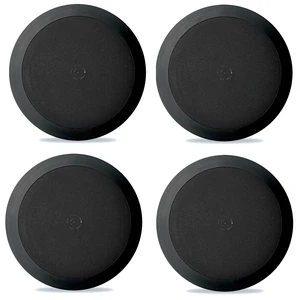 PDIC81RDBK 8" 250W Flush-Mount Ceiling/Wall Speakers, Black, 2 Pairs With 2-Way Stereo Sound, 1/2" Polymer Dome Tweeters, 1" High-Temp Voice Coils & 4-8 Ohm Impedance PDIC81RDBK 8" 250W Flush-Mount Ceiling/Wall Speakers, Black, 2 Pairs With 2-Way Stereo Sound, 1/2" Polymer Dome Tweeters, 1" High-Temp Voice Coils & 4-8 Ohm Impedance