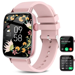 Smart Watch for Android iPhone-Call Receive/Dial/Read Message/AI Control-1.9" HD Screen-IP67 Waterproof Fitness Smartwatch-Blood Pressure/Heart Rate/SpO2/Sleep Monitor (Light Pink) Smart Watch for Android iPhone-Call Receive/Dial/Read Message/AI Control-1.9" HD Screen-IP67 Waterproof Fitness Smartwatch-Blood Pressure/Heart Rate/SpO2/Sleep Monitor (Light Pink)