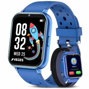 Smart Watch for Kids, 1.83" Fitness Tracker with Heart Rate, Sleep Tracking, IP68 Waterproof, AI Voice, Calling, Camera, Games, Dual Bands, Gift for Girls and Boys Ages 5-16 Smart Watch for Kids, 1.83" Fitness Tracker with Heart Rate, Sleep Tracking, IP68 Waterproof, AI Voice, Calling, Camera, Games, Dual Bands, Gift for Girls and Boys Ages 5-16