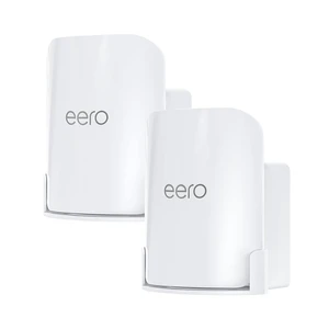 ® 2-in-1 Wall & Outlet Mount Kit for eero Pro 7 WiFi 7 Router Fits eero Pro 7 Tri-Band Mesh Wi-Fi 7 Router, Hidden Cable Management, Durable ABS Plastic, Space-Saving Design,White, 2 Pack ® 2-in-1 Wall & Outlet Mount Kit for eero Pro 7 WiFi 7 Router Fits eero Pro 7 Tri-Band Mesh Wi-Fi 7 Router, Hidden Cable Management, Durable ABS Plastic, Space-Saving Design,White, 2 Pack