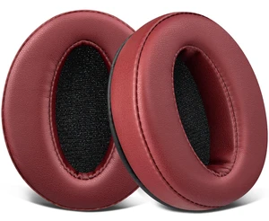 Earpads Replacement for Sennheiser HD 4.50BT/HD 4.50BTNC/HD4.50SE/HD4.40BT/HD4.30G/HD4.20S/HD458BT/HD 450/HD450BT/HD400S/HD350BT/Adapt 360(MB 360 UC)/Adapt 361 - Burgundy Earpads Replacement for Sennheiser HD 4.50BT/HD 4.50BTNC/HD4.50SE/HD4.40BT/HD4.30G/HD4.20S/HD458BT/HD 450/HD450BT/HD400S/HD350BT/Adapt 360(MB 360 UC)/Adapt 361 - Burgundy
