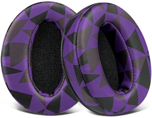 Earpads Replacement for Sennheiser HD 4.50BT/HD 4.50BTNC/HD4.50SE/HD4.40BT/HD4.30G/HD4.20S/HD458BT/HD 450/HD450BT/HD400S/HD350BT/Adapt 360(MB 360 UC)/Adapt 361 - Purple Black Earpads Replacement for Sennheiser HD 4.50BT/HD 4.50BTNC/HD4.50SE/HD4.40BT/HD4.30G/HD4.20S/HD458BT/HD 450/HD450BT/HD400S/HD350BT/Adapt 360(MB 360 UC)/Adapt 361 - Purple Black