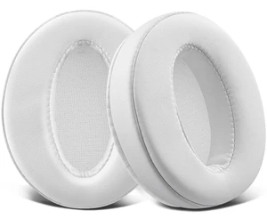 Earpads Replacement for Sennheiser HD 4.50BT/HD 4.50BTNC/HD4.50SE/HD4.40BT/HD4.30G/HD4.20S/HD458BT/HD 450/HD450BT/HD400S/HD350BT/Adapt 360(MB 360 UC)/Adapt 361 - White Earpads Replacement for Sennheiser HD 4.50BT/HD 4.50BTNC/HD4.50SE/HD4.40BT/HD4.30G/HD4.20S/HD458BT/HD 450/HD450BT/HD400S/HD350BT/Adapt 360(MB 360 UC)/Adapt 361 - White
