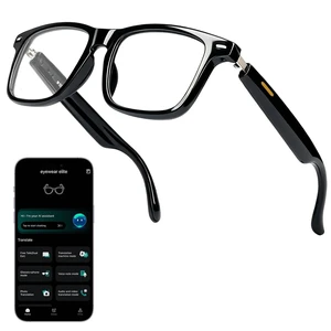 AI Smart Glasses with ChatGPT - Bluetooth, Real-Time Translation, AI Assistant & Voice Control, Music & Hands-Free Calls, Photochromic Lenses, for Men & Women AI Smart Glasses with ChatGPT - Bluetooth, Real-Time Translation, AI Assistant & Voice Control, Music & Hands-Free Calls, Photochromic Lenses, for Men & Women