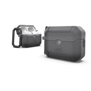 UAG Scout for AirPods Pro 3 Gen Case 2025 w/Carabiner, Smoke Translucent Heavy Duty Protection, Military-Grade Drop Tested, Secure Lip Closure, Corner Protection, Wireless Charging Compatible UAG Scout for AirPods Pro 3 Gen Case 2025 w/Carabiner, Smoke Translucent Heavy Duty Protection, Military-Grade Drop Tested, Secure Lip Closure, Corner Protection, Wireless Charging Compatible