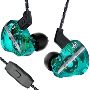 CCZ DC01 Pro Gaming Earbuds, Professional iems for Gaming, Super Bass in Ear Monitor Headphones Wired Earphones with 1DD, Patent Ear fins, Ear tips, for School Student Laptop Podcaster (Cyan with mic) CCZ DC01 Pro Gaming Earbuds, Professional iems for Gaming, Super Bass in Ear Monitor Headphones Wired Earphones with 1DD, Patent Ear fins, Ear tips, for School Student Laptop Podcaster (Cyan with mic)