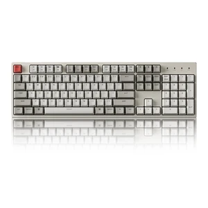 C2 Full Size Wired Mechanical Keyboard, Hot-Swappable, Retro ABS Keycaps with Red Switch, USB-C Connection, Ergonomic Support, Non-Backlit Design, Compatible with Mac Windows C2 Full Size Wired Mechanical Keyboard, Hot-Swappable, Retro ABS Keycaps with Red Switch, USB-C Connection, Ergonomic Support, Non-Backlit Design, Compatible with Mac Windows