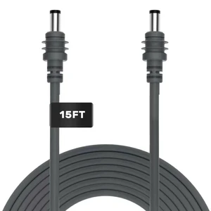 Starlink Mini DC Power Cable, 5M/16.4FT Replacement Starlink Mini Cable Custom DC cable for Starlink Mini uses premium 18AWG copper & liquid silicone, waterproof, stable power without signal loss Starlink Mini DC Power Cable, 5M/16.4FT Replacement Starlink Mini Cable Custom DC cable for Starlink Mini uses premium 18AWG copper & liquid silicone, waterproof, stable power without signal loss