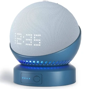 Battery Base for Echo d0t 5th Generation Portable Echo D0t 4th Generation and Homepod Mini Battery Stand Accessories Not Including DOT Speaker (Blue) Battery Base for Echo d0t 5th Generation Portable Echo D0t 4th Generation and Homepod Mini Battery Stand Accessories Not Including DOT Speaker (Blue)