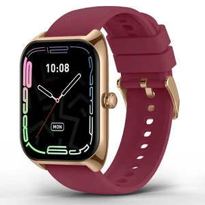 Smart Watch for Women Men (Answer/Make Call), 2.02" Smartwatches with 110+ Sport Modes, Sleep Monitor, IP68 Waterproof Fitness Watch (Warm Sand Case w/Burgundy Band) Smart Watch for Women Men (Answer/Make Call), 2.02" Smartwatches with 110+ Sport Modes, Sleep Monitor, IP68 Waterproof Fitness Watch (Warm Sand Case w/Burgundy Band)