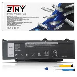 42Wh JTG7N GRWKG Battery for Dell Latitude 5340 5350 5440 5450 5540 5550 7455 3340 3440 3450 3540 3550 Precision 3480 3490 3580 3590 inspiron 14 Plus 7441 R73TC DR02P 542WP 7RDGP 803W6 11.4V 3-Cell 42Wh JTG7N GRWKG Battery for Dell Latitude 5340 5350 5440 5450 5540 5550 7455 3340 3440 3450 3540 3550 Precision 3480 3490 3580 3590 inspiron 14 Plus 7441 R73TC DR02P 542WP 7RDGP 803W6 11.4V 3-Cell
