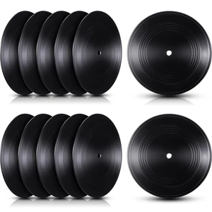 12 Pieces Blank Vinyl Records 7 Inch Black Vinyl Cd Fake Albums Record for Vintage Room Wall Aesthetic Retro Decor Discos Music Rock Hippie DIY Craft Project Gift Party Wedding Birthday 12 Pieces Blank Vinyl Records 7 Inch Black Vinyl Cd Fake Albums Record for Vintage Room Wall Aesthetic Retro Decor Discos Music Rock Hippie DIY Craft Project Gift Party Wedding Birthday