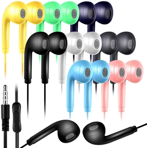 50 Pack Wired Ear Buds with Mic for Student, Simple, Multicolor Ear Headphones Wired Earbuds Bulk, with 3.5mm Plug, for School Classroom Library Museum Travel Plane Tablet 50 Pack Wired Ear Buds with Mic for Student, Simple, Multicolor Ear Headphones Wired Earbuds Bulk, with 3.5mm Plug, for School Classroom Library Museum Travel Plane Tablet