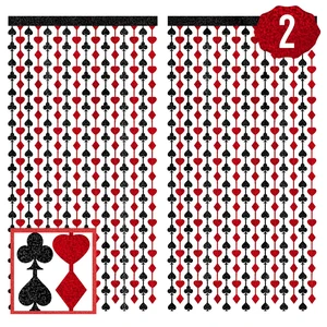 2pk Red Black Casino Curtain Vegas Poker Bachelorette Party Party Decorations, Set of 2, Card Game, Bachelorette Supplies, Birthday Photo Booth, Party Backdrop 2pk Red Black Casino Curtain Vegas Poker Bachelorette Party Party Decorations, Set of 2, Card Game, Bachelorette Supplies, Birthday Photo Booth, Party Backdrop