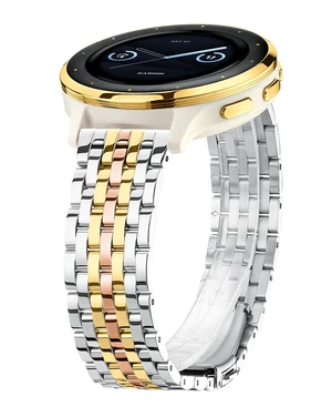 18mm Dressy Watch Bands for Garmin Venu 2s Venu 3s Venu 4 (41mm) Vivoactive 4s Vivoactive 3s Forerunner 255S / 255S Music Forerunner 265S, 18mm Stainless Steel Watch Bands for Garmin Watch for Women 18mm Dressy Watch Bands for Garmin Venu 2s Venu 3s Venu 4 (41mm) Vivoactive 4s Vivoactive 3s Forerunner 255S / 255S Music Forerunner 265S, 18mm Stainless Steel Watch Bands for Garmin Watch for Women
