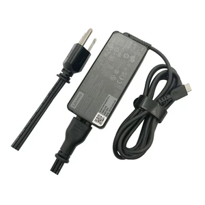 Laptop Charger 45W Watt USB Type C(USB-C) AC Power Adapter - Chromebook Duet 3 (11"")Yoga 6 (13"" AMD) 2 in 1100e (2nd Gen) (11.6"") Laptop, black, ADLX45YCC3G Laptop Charger 45W Watt USB Type C(USB-C) AC Power Adapter - Chromebook Duet 3 (11"")Yoga 6 (13"" AMD) 2 in 1100e (2nd Gen) (11.6"") Laptop, black, ADLX45YCC3G