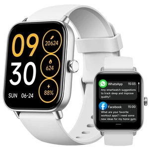 Smart Watch for Women,1.85'' AMOLED Ultra-Clear Screen,Alexa Built-in Fitness Tracker with 110+ Sport Modes Heart Rate/SpO2/Sleep/Calories Monitor,Smartwatch for iPhone/Android,IP68 Waterproof Smart Watch for Women,1.85'' AMOLED Ultra-Clear Screen,Alexa Built-in Fitness Tracker with 110+ Sport Modes Heart Rate/SpO2/Sleep/Calories Monitor,Smartwatch for iPhone/Android,IP68 Waterproof