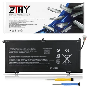 60.9Wh SY03XL Laptop Battery Replacement for HP Chromebook X360 14 G1 14-DA 14-DA0011DX 14-DA0021NR 14-DA0500ND Chromebook 15-DE 15-DE0010NR 15-DE0021CL L29913-221 L29959-002 SY03060XL 11.55V 60.9Wh SY03XL Laptop Battery Replacement for HP Chromebook X360 14 G1 14-DA 14-DA0011DX 14-DA0021NR 14-DA0500ND Chromebook 15-DE 15-DE0010NR 15-DE0021CL L29913-221 L29959-002 SY03060XL 11.55V