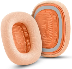 Ear Cushions for AirPods Max, Original Silicone Noise Reduction (Orange) Upgraded Ear Cup Covers for Apple AirPods Max 1 & 2 Headphones, Strong Magnet Cups Pads, Durable Mesh Fabric, Softer sponge Ear Cushions for AirPods Max, Original Silicone Noise Reduction (Orange) Upgraded Ear Cup Covers for Apple AirPods Max 1 & 2 Headphones, Strong Magnet Cups Pads, Durable Mesh Fabric, Softer sponge