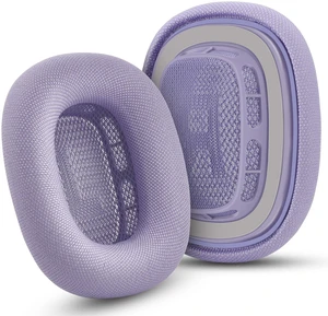 Ear Cushions for AirPods Max, Original Silicone Noise Reduction (Purple) Upgraded Ear Cup Covers for Apple AirPods Max 1 & 2 Headphones, Strong Magnet Cups Pads, Durable Mesh Fabric, Softer sponge Ear Cushions for AirPods Max, Original Silicone Noise Reduction (Purple) Upgraded Ear Cup Covers for Apple AirPods Max 1 & 2 Headphones, Strong Magnet Cups Pads, Durable Mesh Fabric, Softer sponge
