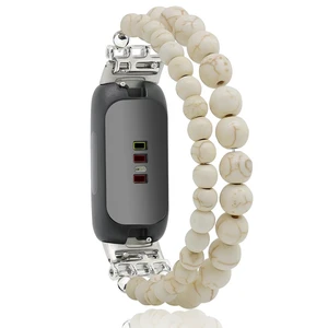 Bracelets Compatible with Fitbit Inspire 3 Bands for Women Beaded Wristband Adjustable Gemstone Replacement Straps Bracelets Compatible with Fitbit Inspire 3 Bands for Women Beaded Wristband Adjustable Gemstone Replacement Straps