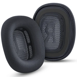 Replacement Ear Cushions for Apple AirPod Max Upgraded Memory Foam Pad with Durable Fabric,Sound Insulation and Noise Reduction,Strong Magnetic Fit,Sweat-Resistant,Breathable Comfor(Midnight) Replacement Ear Cushions for Apple AirPod Max Upgraded Memory Foam Pad with Durable Fabric,Sound Insulation and Noise Reduction,Strong Magnetic Fit,Sweat-Resistant,Breathable Comfor(Midnight)