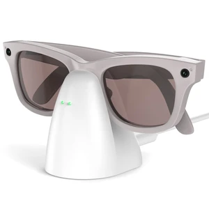 Charger Stand Compatible with RayBan Meta Smart Glasses, Portable Charging Dock for Wayfarer, Headliner & Skyler Gen 1 with 59" USB-C Cable (Not for Oakley HSTN & Display) Charger Stand Compatible with RayBan Meta Smart Glasses, Portable Charging Dock for Wayfarer, Headliner & Skyler Gen 1 with 59" USB-C Cable (Not for Oakley HSTN & Display)