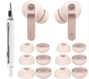 6 Pairs for Samsung Galaxy Buds 4 Pro/Galaxy Buds 3 Pro Ear Tips Soft Silicone Fit in Case Replacement Tips for Galaxy Buds 4 Pro/3 Pro - Pink Gold 6 Pairs for Samsung Galaxy Buds 4 Pro/Galaxy Buds 3 Pro Ear Tips Soft Silicone Fit in Case Replacement Tips for Galaxy Buds 4 Pro/3 Pro - Pink Gold