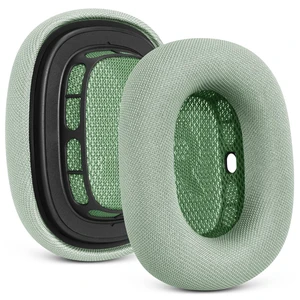 Ear Cushions for Apple AirPods Max Headphones Mesh Fabric Replacement Pads Ear Cups Strong Magnet for Apple 1 & 2 Over-Ear Headset (Green) Ear Cushions for Apple AirPods Max Headphones Mesh Fabric Replacement Pads Ear Cups Strong Magnet for Apple 1 & 2 Over-Ear Headset (Green)