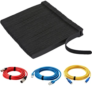 200 PCS Reusable Cable Ties with Hook and Loop, Multi-purpose Adjustable 8 Inch Cable Management Wire Ties Cable Straps for Organizing Home, Office and Data Centers (Black) 200 PCS Reusable Cable Ties with Hook and Loop, Multi-purpose Adjustable 8 Inch Cable Management Wire Ties Cable Straps for Organizing Home, Office and Data Centers (Black)