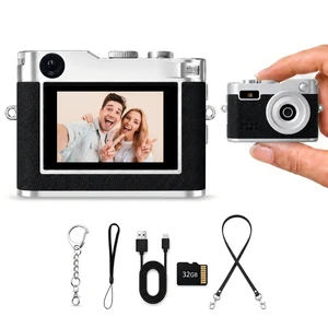 Mini Keychain Camera, Unique Gifts 1080P video, retro, 32GB card, 0.96" screen, webcam, photo/audio, for birthday, teens, her, him Mini Keychain Camera, Unique Gifts 1080P video, retro, 32GB card, 0.96" screen, webcam, photo/audio, for birthday, teens, her, him