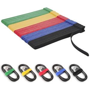 150 PCS Fastening Cable Ties Reusable, Multi-purpose 8 in Cable Management Ties with Hook and Loop, Adjustable Cord Ties for Organizing Home, Office and Data Centers, 5 Colors 150 PCS Fastening Cable Ties Reusable, Multi-purpose 8 in Cable Management Ties with Hook and Loop, Adjustable Cord Ties for Organizing Home, Office and Data Centers, 5 Colors