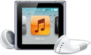 Music Player Compatible iPod Nano 6th Generation 8gb Silver(New) Music Player Compatible iPod Nano 6th Generation 8gb Silver(New)
