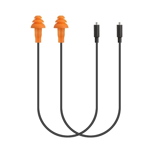 2pcs Replacement Work Earbuds Cables for Model#MI04N Wireless Neckband Replaceable Earbuds (Black & Orange 2pcs Replacement Work Earbuds Cables for Model#MI04N Wireless Neckband Replaceable Earbuds (Black & Orange
