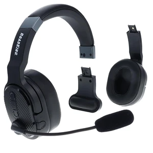 Truck Driver Headset RKING4000 Noise Cancelling Bluetooth Headset Mono to Stereo Wireless Headset with Advanced Noise Cancellation, Black Truck Driver Headset RKING4000 Noise Cancelling Bluetooth Headset Mono to Stereo Wireless Headset with Advanced Noise Cancellation, Black