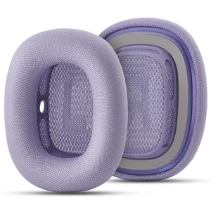 Replacement Ear Cushions for Apple AirPods Max 1 & 2 Upgraded Memory Foam Pads with Durable Fabric,Sound Insulation and Noise Reduction,Strong Magnetic Fit,Sweat-Resistant,Breathable Comfor(Purple) Replacement Ear Cushions for Apple AirPods Max 1 & 2 Upgraded Memory Foam Pads with Durable Fabric,Sound Insulation and Noise Reduction,Strong Magnetic Fit,Sweat-Resistant,Breathable Comfor(Purple)