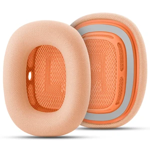 Replacement Ear Cushions for Apple AirPods Max 1&2 Upgraded Memory Foam Pads with Durable Fabric,Sound Insulation and Noise Reduction,Strong Magnetic Fit,Sweat-Resistant,Breathable Comfor(Orange) Replacement Ear Cushions for Apple AirPods Max 1&2 Upgraded Memory Foam Pads with Durable Fabric,Sound Insulation and Noise Reduction,Strong Magnetic Fit,Sweat-Resistant,Breathable Comfor(Orange)