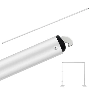 1 Pcs 5-12ft Adjustable Crossbar for Backdrop Stand Double Layer Support Bar Fits Pipe and Drape Systems for Wedding Backdrops, Parties, Photo Booths and Events 1 Pcs 5-12ft Adjustable Crossbar for Backdrop Stand Double Layer Support Bar Fits Pipe and Drape Systems for Wedding Backdrops, Parties, Photo Booths and Events