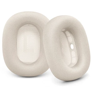 Ear Cushions for AirPods Max 1 & 2 Headphones, Mesh Ear Pads Replacement With Strong Magnet Silicone Foam for Apple Over-Ear Headset Upgraded Ear Cups (Starlight) Ear Cushions for AirPods Max 1 & 2 Headphones, Mesh Ear Pads Replacement With Strong Magnet Silicone Foam for Apple Over-Ear Headset Upgraded Ear Cups (Starlight)