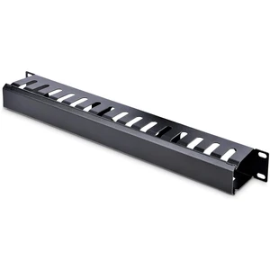 Horizontal 1U Server Rack Cable Management Finger Duct w/ Cover - 19" Network Rack Wire Duct Raceway Panel - Slotted Wire Duct (CMDUCT1UX) Horizontal 1U Server Rack Cable Management Finger Duct w/ Cover - 19" Network Rack Wire Duct Raceway Panel - Slotted Wire Duct (CMDUCT1UX)
