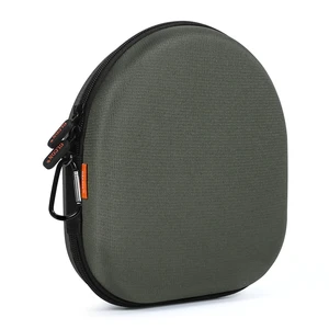 Hard Shell Headphone Travel Case, Compact Carrying Pouch with Clip Upgraded Double Zipper, Fits JBL/Sony/Bose/Soundcore, Shockproof EVA, Mesh Pocket, 8.1x7.5x2.0" Hard Shell Headphone Travel Case, Compact Carrying Pouch with Clip Upgraded Double Zipper, Fits JBL/Sony/Bose/Soundcore, Shockproof EVA, Mesh Pocket, 8.1x7.5x2.0"