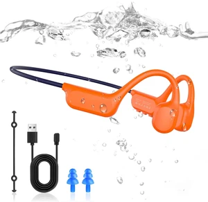 Swimming Headphones Underwater,IP68 Waterproof Headphones Bone Conduction Earbuds,with 8G MP3,Open Ear Earbuds,for Swimming Cycling Running,with Mic,Bluetooth 6.2 Swimming Headphones Underwater,IP68 Waterproof Headphones Bone Conduction Earbuds,with 8G MP3,Open Ear Earbuds,for Swimming Cycling Running,with Mic,Bluetooth 6.2