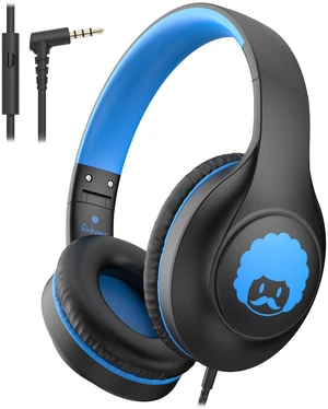 C24 Foldable Wired Headphones for Kids with Microphone, 3.5mm Jack Girls Boys Childs Head phones Corded Foldable Lightweight for School Classroom Airplane Chromebooks Laptop Phones Black Blue C24 Foldable Wired Headphones for Kids with Microphone, 3.5mm Jack Girls Boys Childs Head phones Corded Foldable Lightweight for School Classroom Airplane Chromebooks Laptop Phones Black Blue