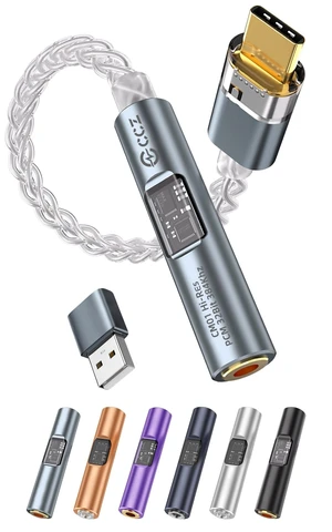 2026 Latest USB C DAC Audio Adapter with Headphone Amplifier Factory Direct Good Service Quality USB C to 3.5mm Audio Adapter For iPhone 15, Android, Laptop & Tablet 2026 Latest USB C DAC Audio Adapter with Headphone Amplifier Factory Direct Good Service Quality USB C to 3.5mm Audio Adapter For iPhone 15, Android, Laptop & Tablet