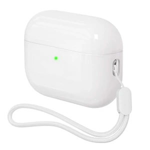 Case for AirPods Pro 2 Never-Sretch-Out Shock-Proof Protective Semi Hard Silicone Case Compatible with Apple Airpods Pro 2nd Generation (White) Case for AirPods Pro 2 Never-Sretch-Out Shock-Proof Protective Semi Hard Silicone Case Compatible with Apple Airpods Pro 2nd Generation (White)