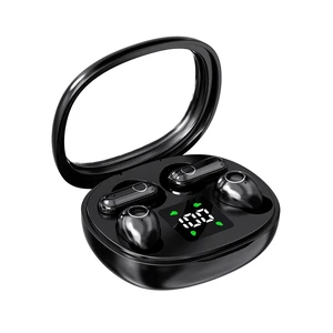 Wireless Bluetooth HeadsetTiny Size Invisible EarbudsSleep and Sports Earphones Set, 2 Pairs, Mini and Short Handle Designfor Work Sport Sleeping (Black) Wireless Bluetooth HeadsetTiny Size Invisible EarbudsSleep and Sports Earphones Set, 2 Pairs, Mini and Short Handle Designfor Work Sport Sleeping (Black)