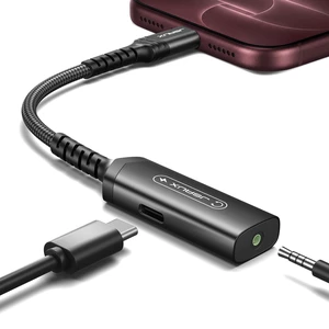 USB C to 3.5mm Headphone Charger Adapter, 2-in-1 PD 60W AUX PC-Black USB C to 3.5mm Headphone and Charger Adapter,2in1 AUX Mic Jack,PD 60W Fast Charging,for iPhone18/17/16,iPhone Duo,Galaxy S26 USB C to 3.5mm Headphone Charger Adapter, 2-in-1 PD 60W AUX PC-Black USB C to 3.5mm Headphone and Charger Adapter,2in1 AUX Mic Jack,PD 60W Fast Charging,for iPhone18/17/16,iPhone Duo,Galaxy S26
